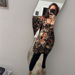 Small Free People heart of gold boho dress moonlight